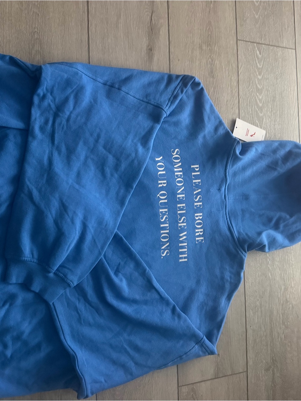 devil wears prada Hoodie with Back Text